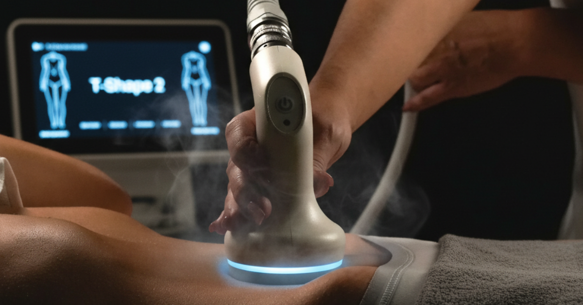 T-Shape 2 body sculpting treatment for fat reduction and toning